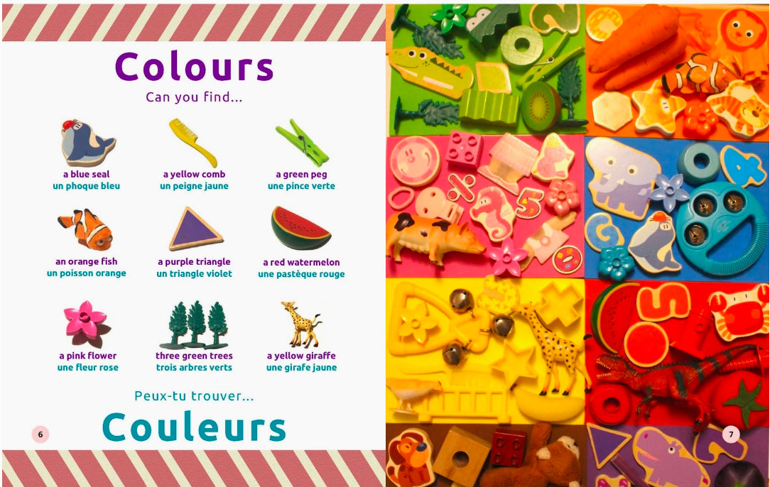 There it is! C’est là! - English / French Children’s Book